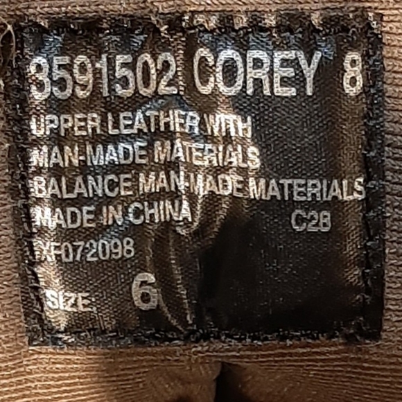 MT EVEREST - Hiking Boot, tan, leather upper - Women's size 6 - Picture 3 of 3